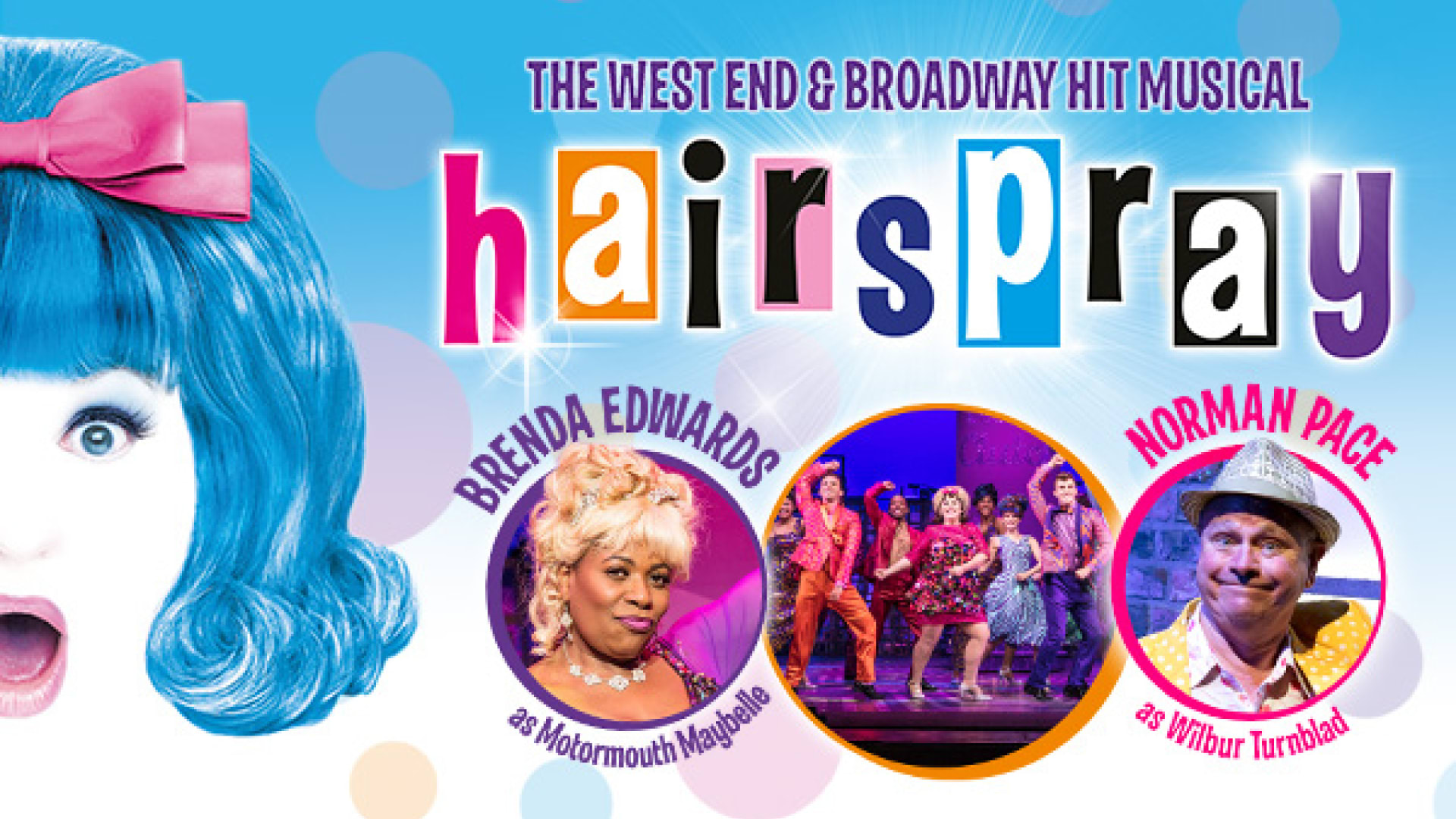 hairspray the musical tour 2023 uk